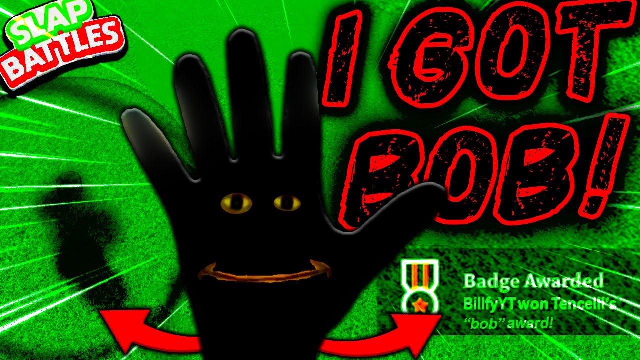 Я НАКОНЕЦ-ТО получил БОБА с РЕАКЦИЕЙ в Slap Battles 🎩 - Roblox