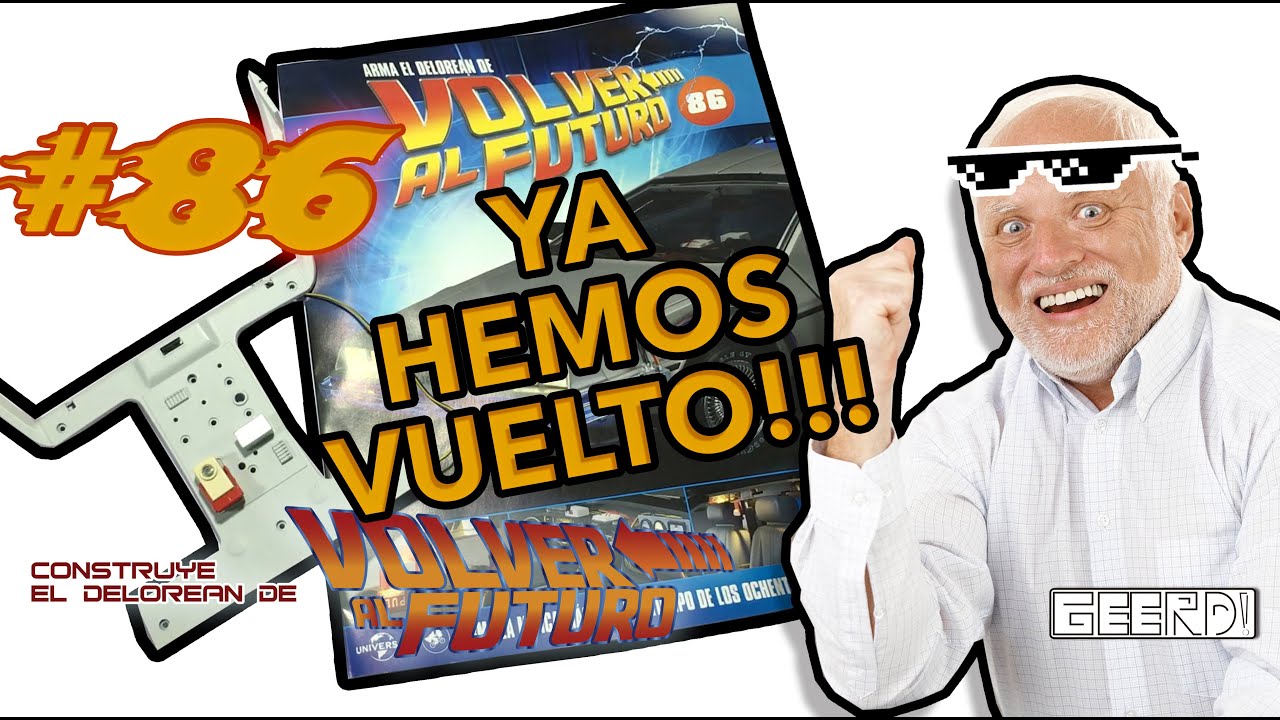 Construye tu Delorean de Volver al Futuro -No.86 - circuitos del techo -Hemos vuelto!! -GEERD!-