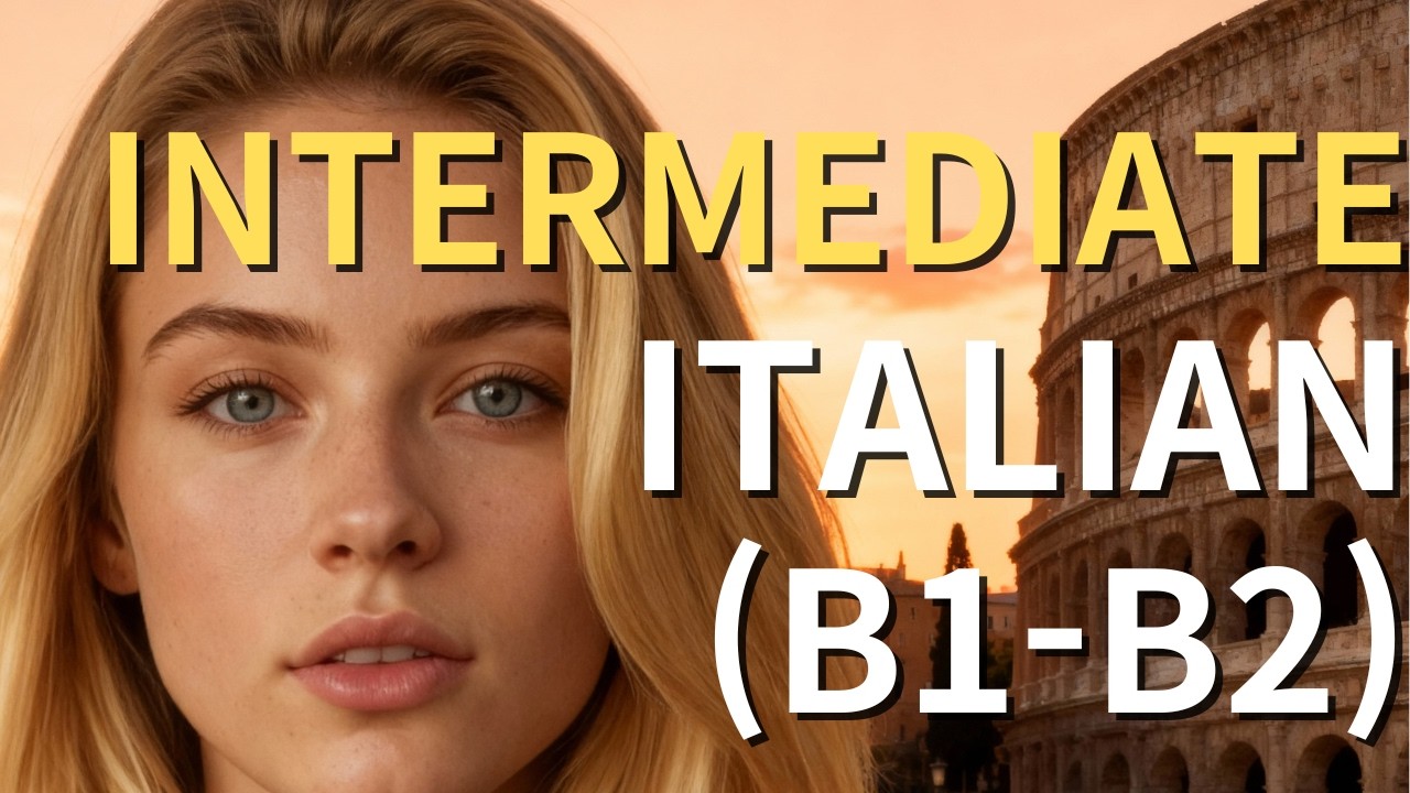 Italian Sentences for Intermediate Learners (B1–B2) (201–300) | Background Version