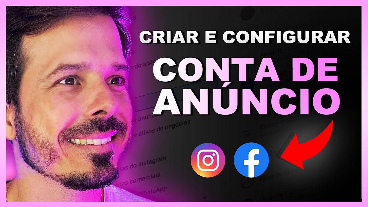 Como Criar e Configurar Conta de Anúncios Facebook Ads (MetaAds) - Passo a Passo
