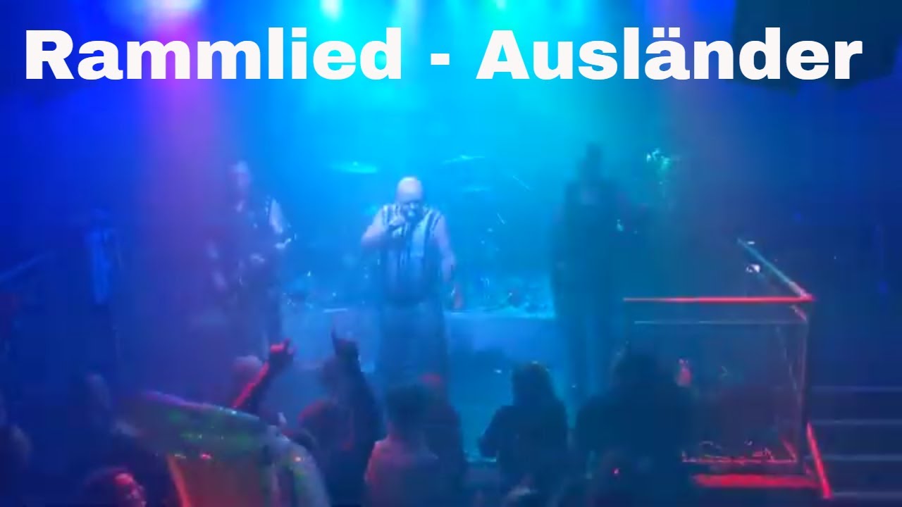 AUSLÄNDER - Rammlied live in Swindon UK No1 Rammstein Tribute Band