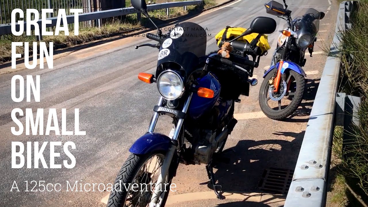 Great Fun on Small Bikes - A 125cc Microadventure