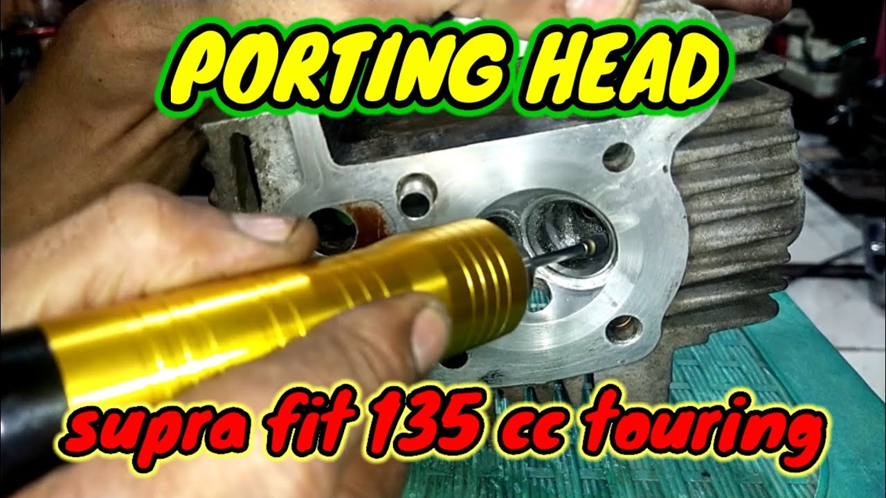 point penting dalam porting head c-series bore up (porting minimalis)@AM_TECH_RACING