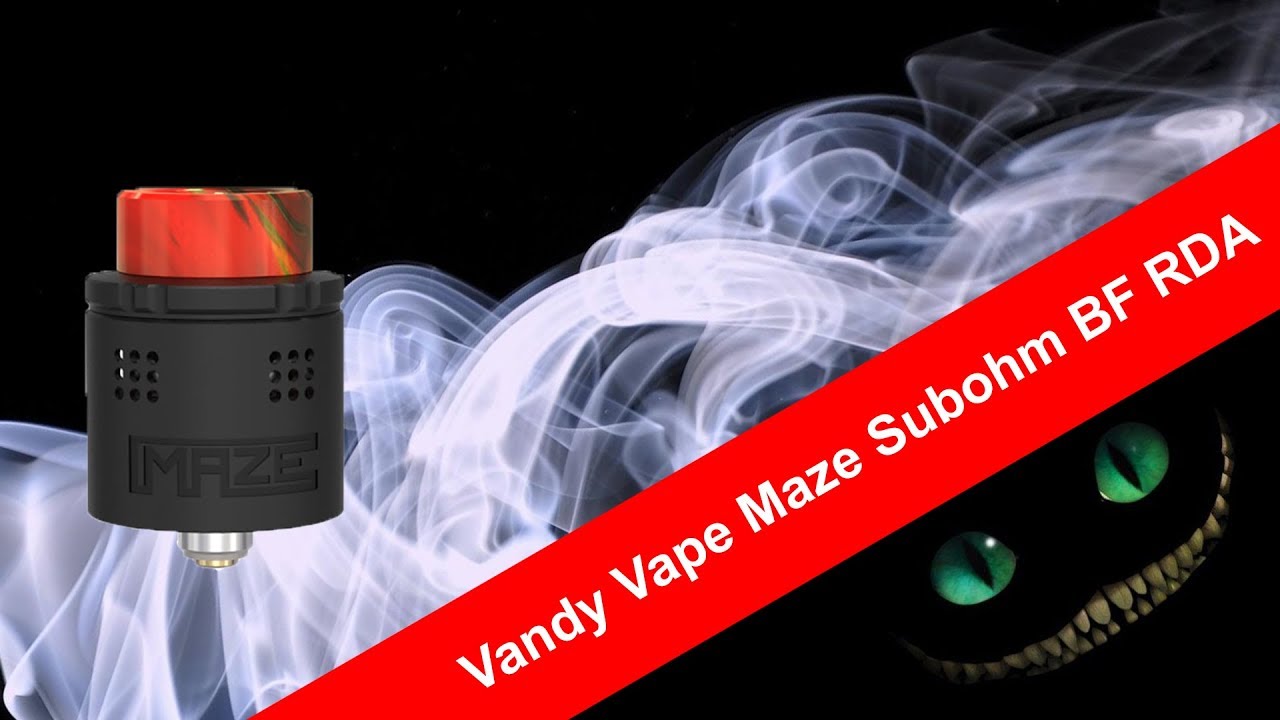 Vandyvape Maze Sub ohm BF RDA Обзор. Победоносная лень