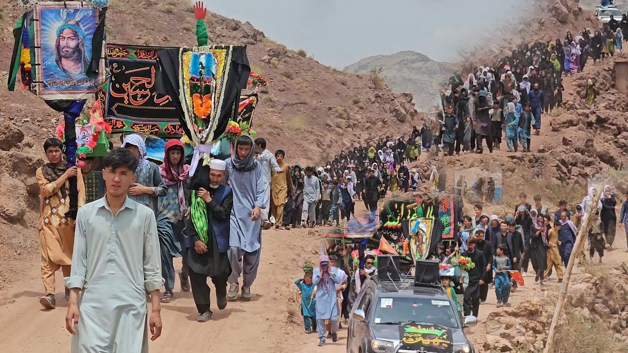 برگزاری با شکوه عاشورا حسینی در منبر عمومی بالاسر کمرک