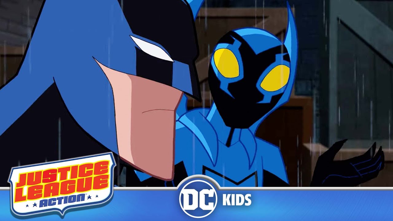 Blue Beetle & Batman TEAM UP! | Justice League Action | 