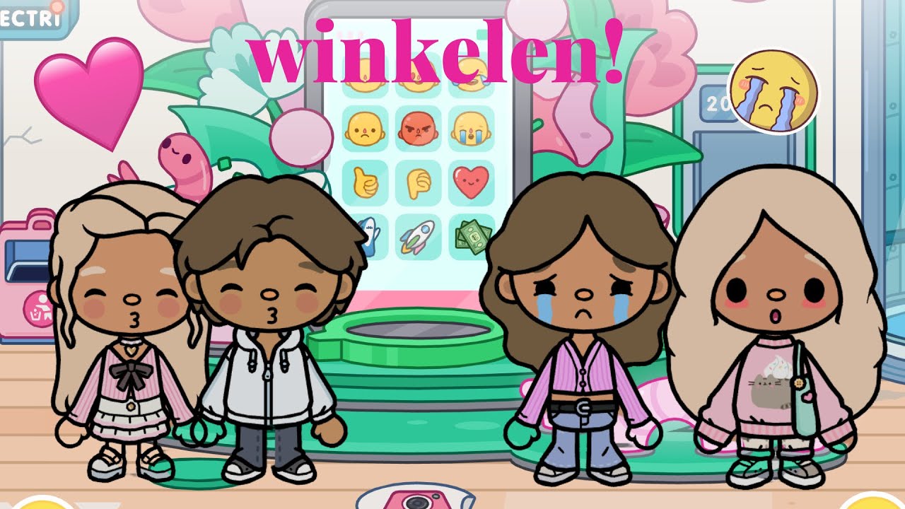 ROMY GAAT WINKELEN MAAR ER GEBEURT IETS ONVERWACHTS!🛍️😬|toca Adriana 