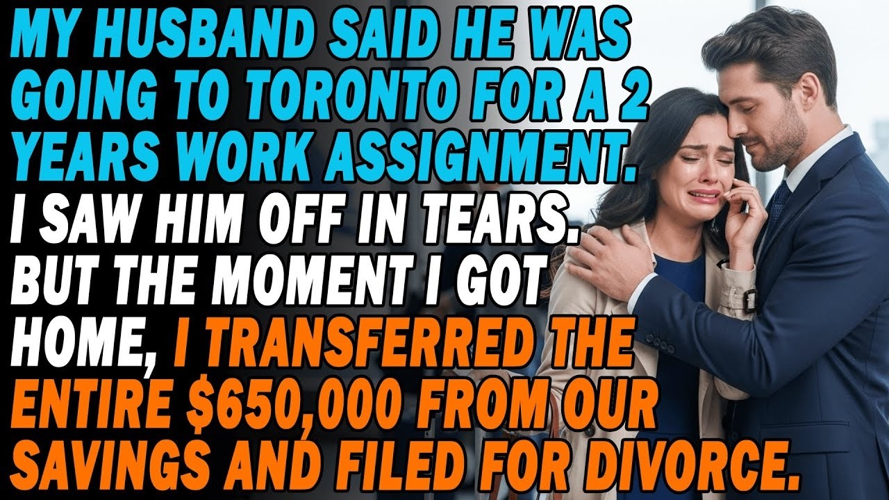 My Husband Left for a 2 Year Job — I Took the $650K and Filed for Divorce