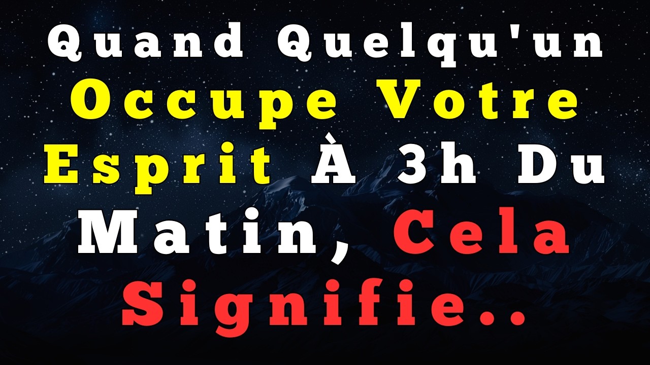 Quand Dieu met une personne lourdement dans votre cœur, Il veut que vous priiez pour elle