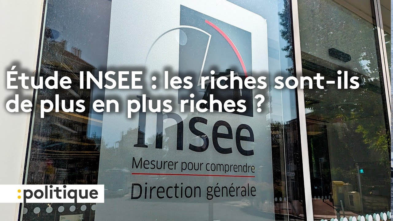 Étude INSEE : les riches toujours plus riches ?