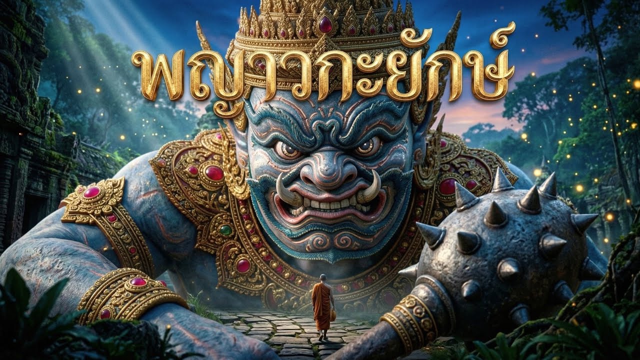 พญาวกะยักษ์ อสูรผู้หิวโหยที่ขัดขวางทางเดินธุดงค์ในป่า | พุทธประวัติ 