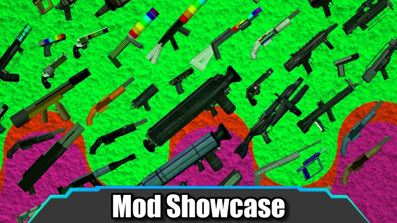 This Weapons Pack Is WEIRD (Over 44 Weapons!) Gluk SWEPs | Garry's Mod | Mod Showcase