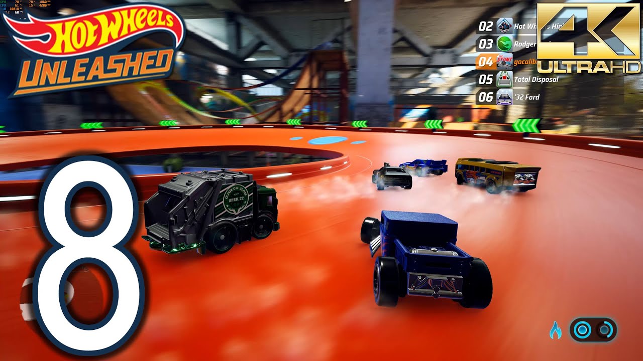 Hot Wheels Unleashed PC 4K Walkthrough - Part 8 - City Rumble
