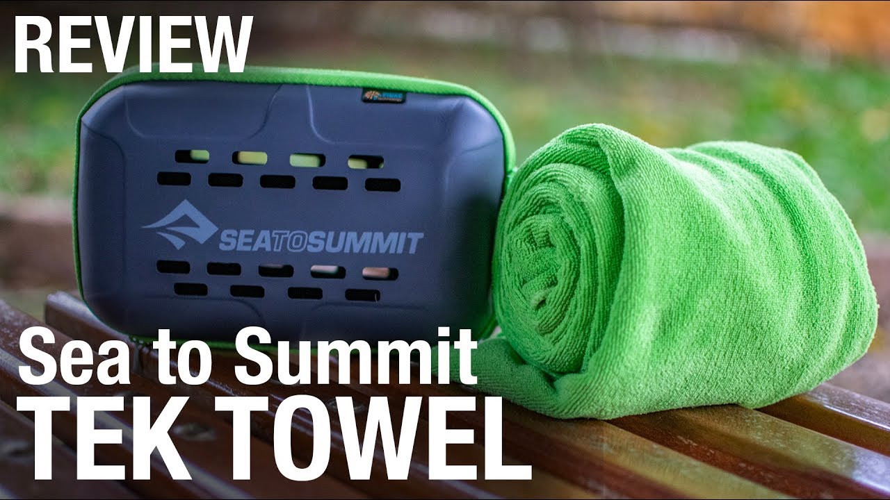 Tek Towel - review da toalha da Sea To Summit (análise)
