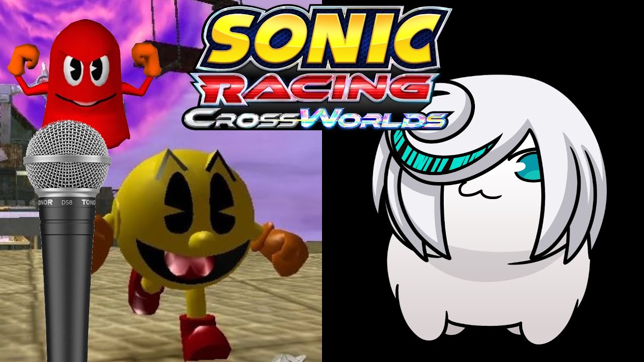 Pac-Man & Blinky Voice Mod (English) for Sonic Racing Crossworlds