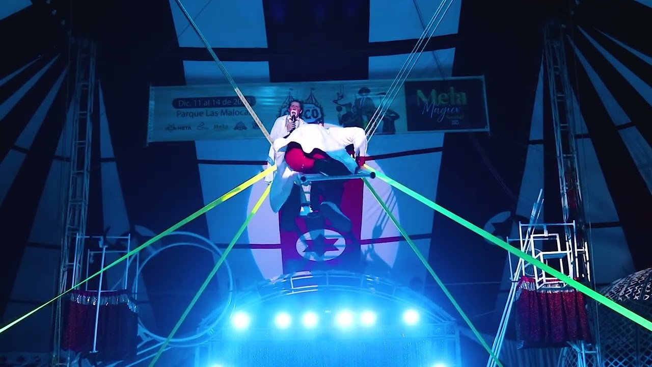 Escalera GIRATORIA payasos | Cristofer Lozada y Jeronimo Lozada - Festival de Circo