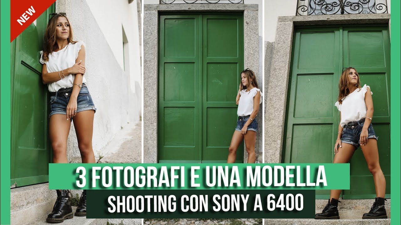 3 FOTOGRAFI SCATTANO ALLA STESSA MODELLA // SONY A 6500