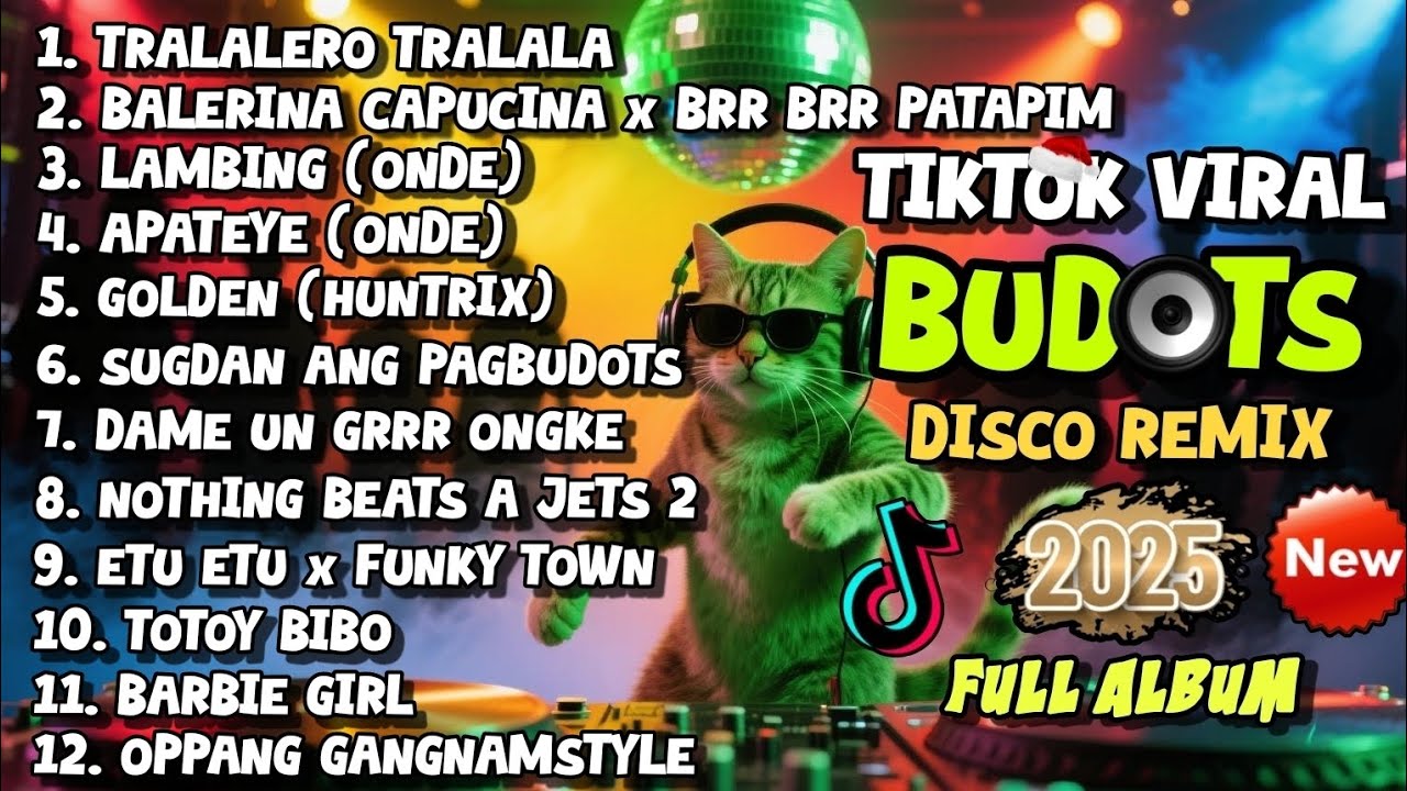 NEW NONSTOP TIKTOK VIRAL TREND BUDOTS REMIX 2025 | FULL ALBUM | DJWELLMARKREMIX 
