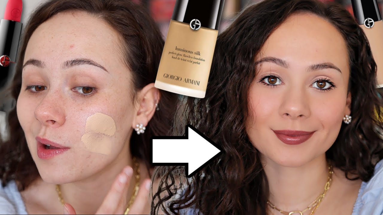 FULL FACE OF ARMANI BEAUTY // ft. Luminous Silk Complexion