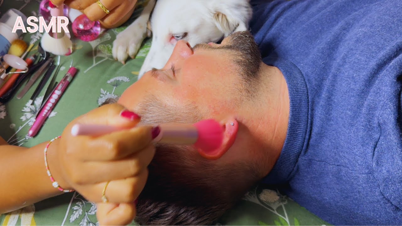 🌸 ASMR : TRIFFOUILLAGE D'OREILLE 👂🏻 ULTRA RELAXANT + ALMA QUI S'INCRUSTE 🐶
