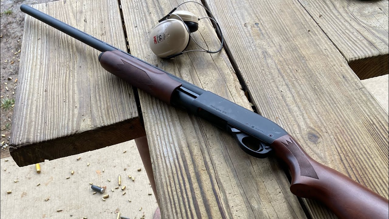 Remington 870 (full choke) grouping at 25yd