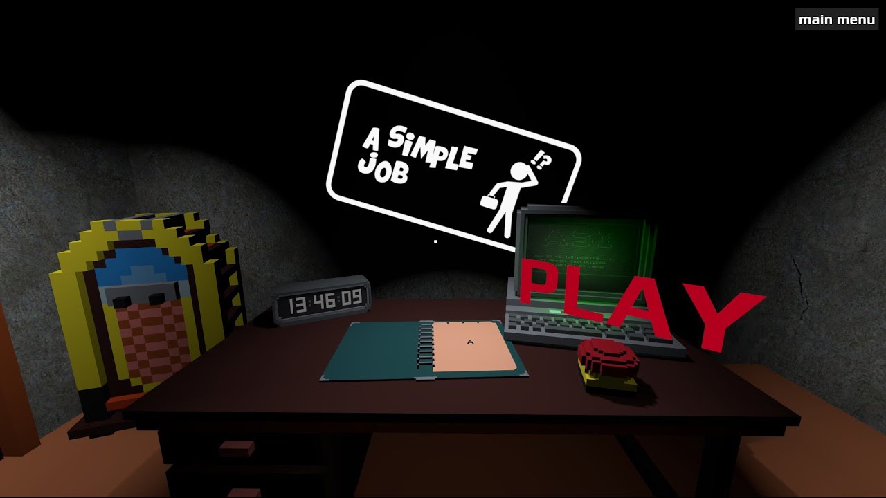 A Simple Job Full Gameplay Showcase Special.