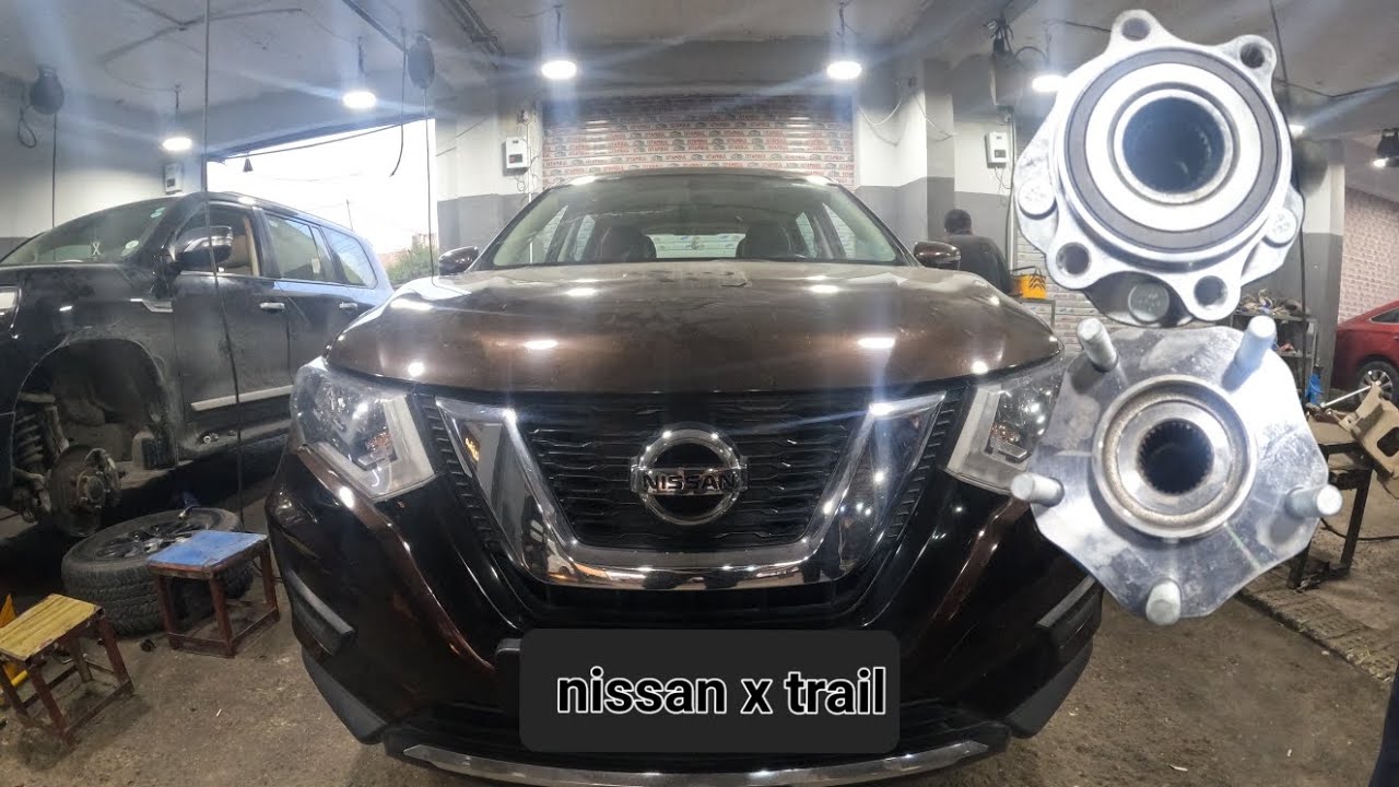 nissan x trail reemplazo del cojinete del cubo de la rueda delantera