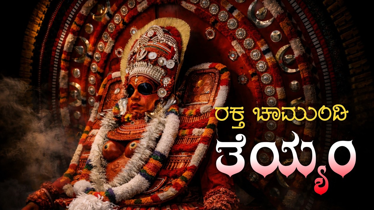 ರಕ್ತ ಚಾಮುಂಡಿ ದೈವದ ಮಹಿಮೆ |Mystical Theyyam Dance | Ancient Spirit Worship Tradition
