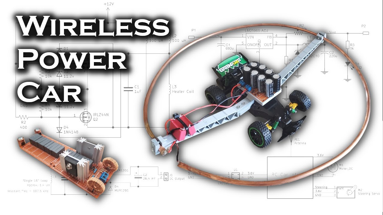 Wireless Power RC Car