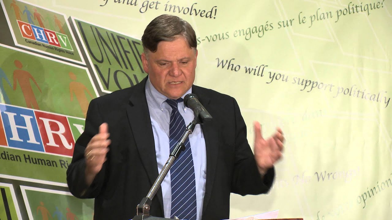 Hon. Jim Karygiannis speaks @ the 2013 CHRV Networking Dinner