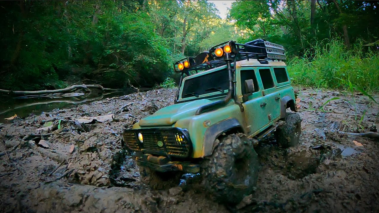 MN111 Diecast Defender D110 - Trail Run #4