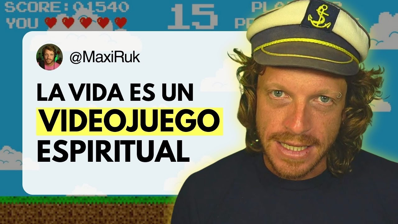 La vida es un videojuego espiritual (y nadie te explicó las reglas)
