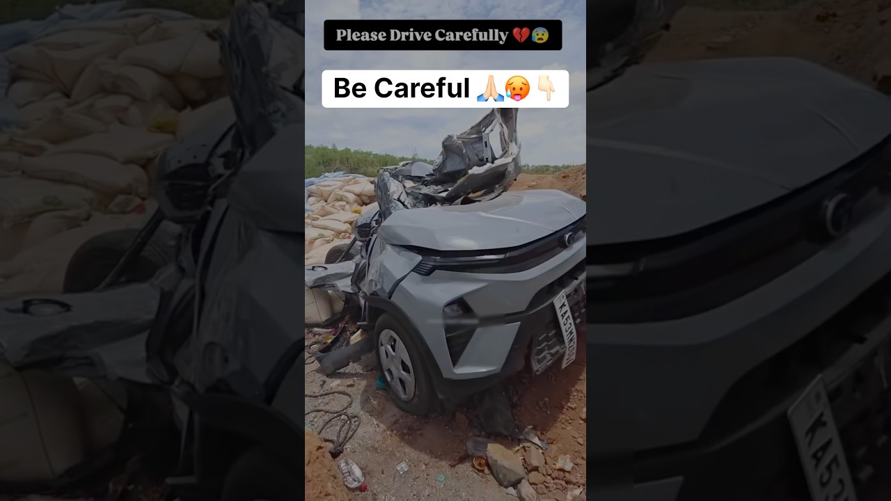 Be careful 😱🙏🏼🥵🥵 #shorts #nexon #accident