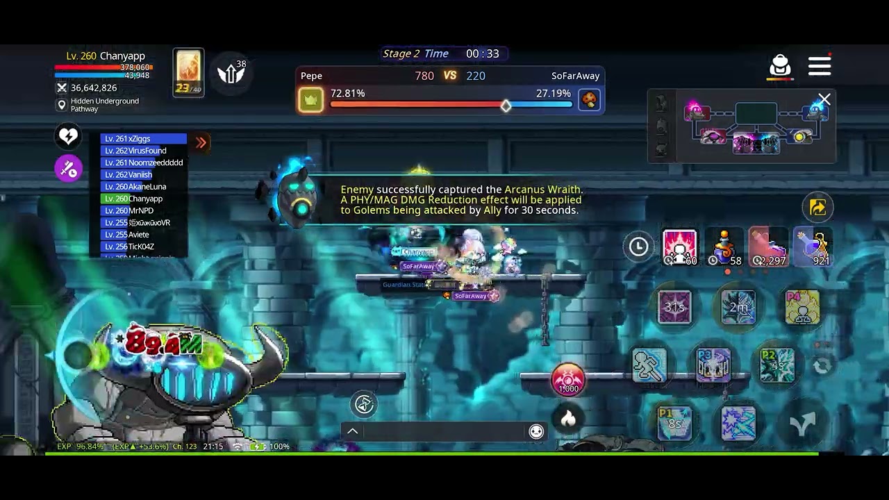 Maplestory M - Guild Scramble 7 March 26 (SoFarAway)
