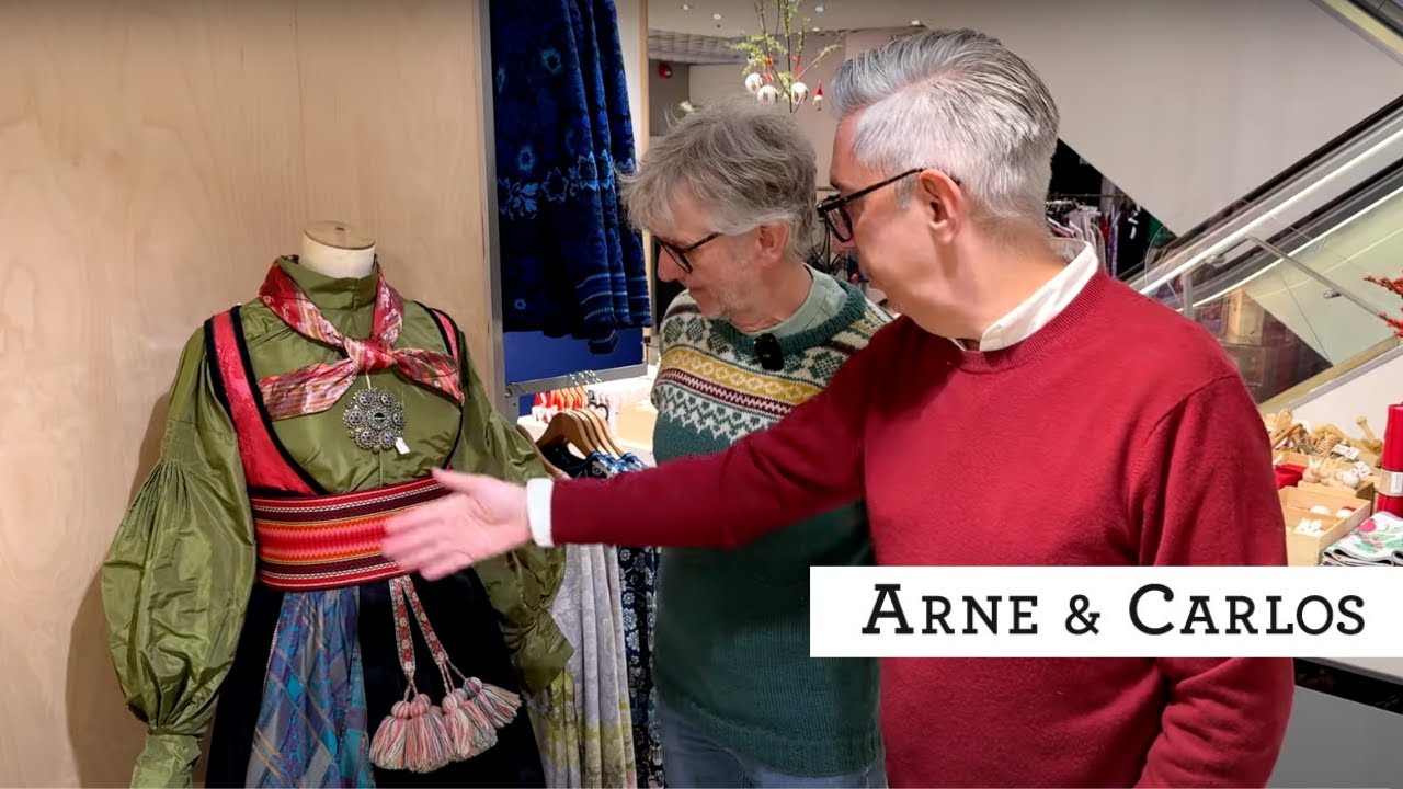 Join us for a visit to Heimen Husflid in Oslo - Norwegian Craft Traditions - ARNE & CARLOS