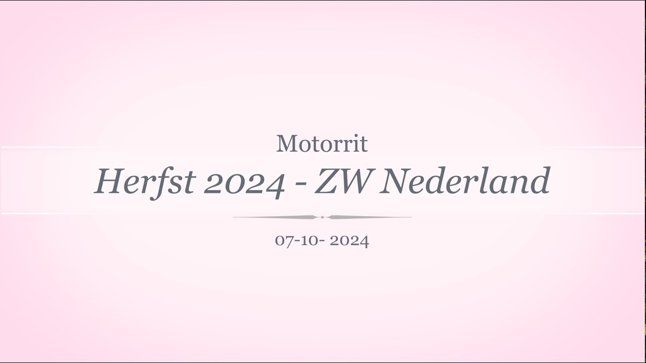 Motorrit Herfst 2024 (4K) deel 1
