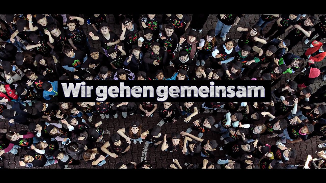 Waldschule Maintal - Wir gehen gemeinsam (Musikvideo) II Rap-Workshop