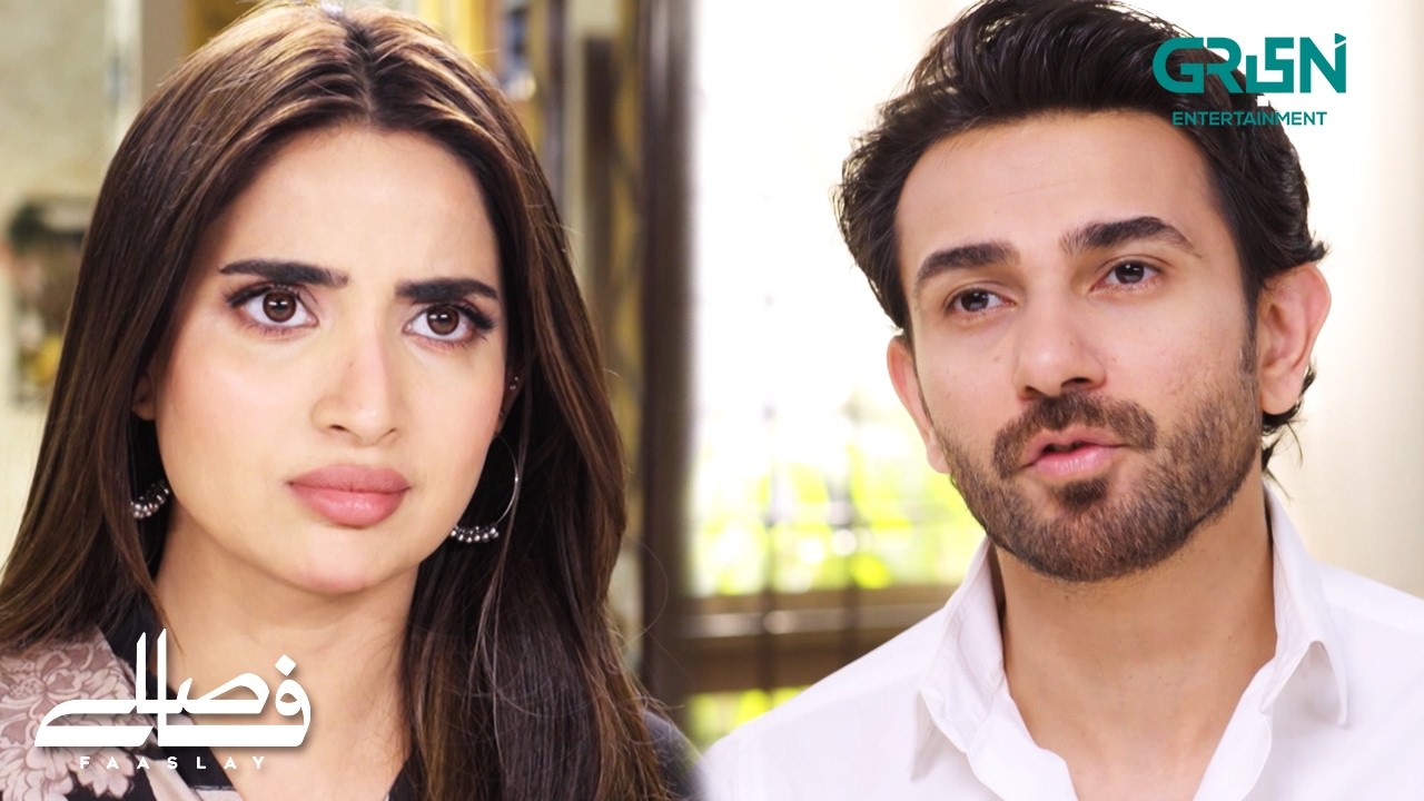 Ainy Kabhi Hum Dono Ke Liye Bhi Socha Karo | Faaslay | Ali Ansari - Saboor Aly | Green TV