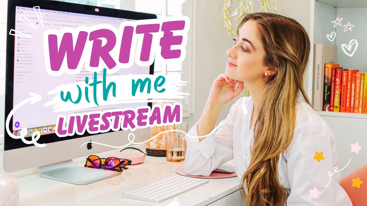 Write With Me LIVESTREAM ✍️✨ super chill writing session