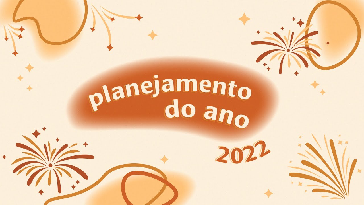 live de planejamento do ano 2022 ✨