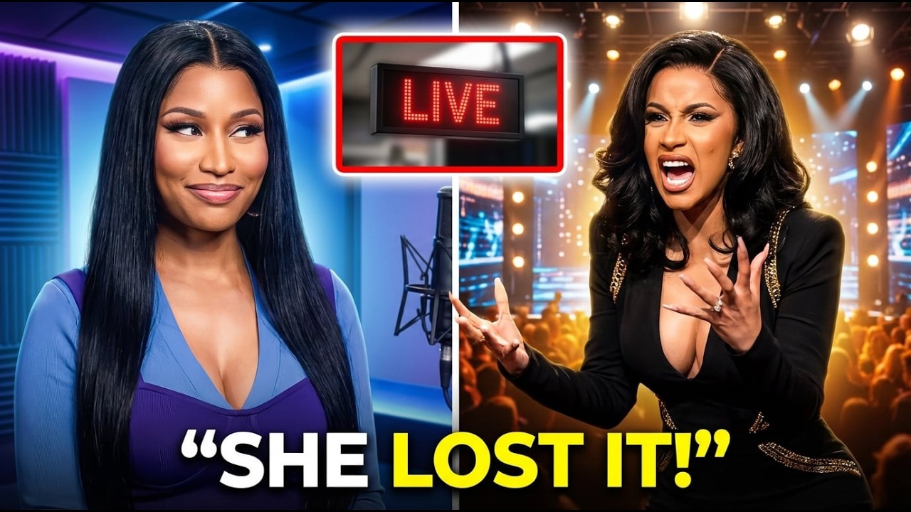 Cardi B LOSES It On SNL Set Over Nicki Minaj Shade!