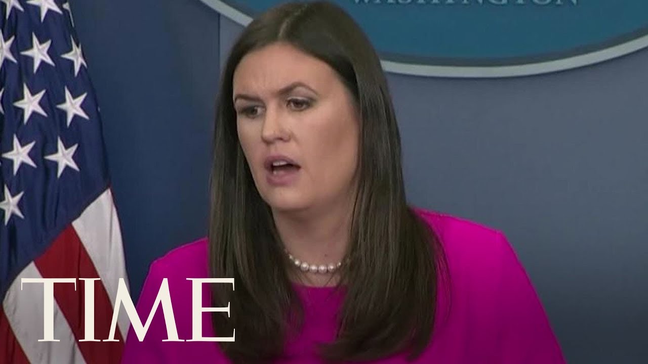 Huckabee Sanders On Scaramucci: 'He Didn't Want To Burden General Kelly,' New Chief Of Staff | TIME