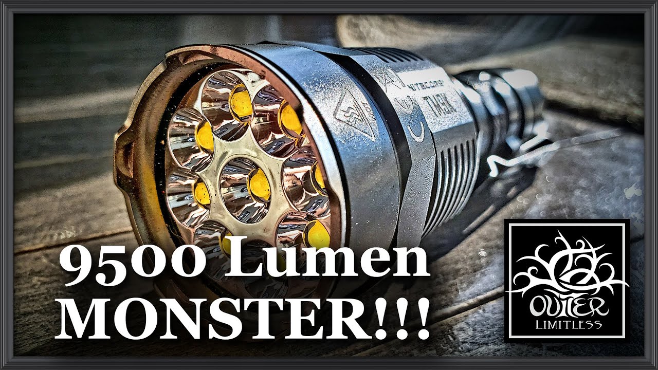 Seriously Awesome! Nitecore TM9K Tiny MONSTER!