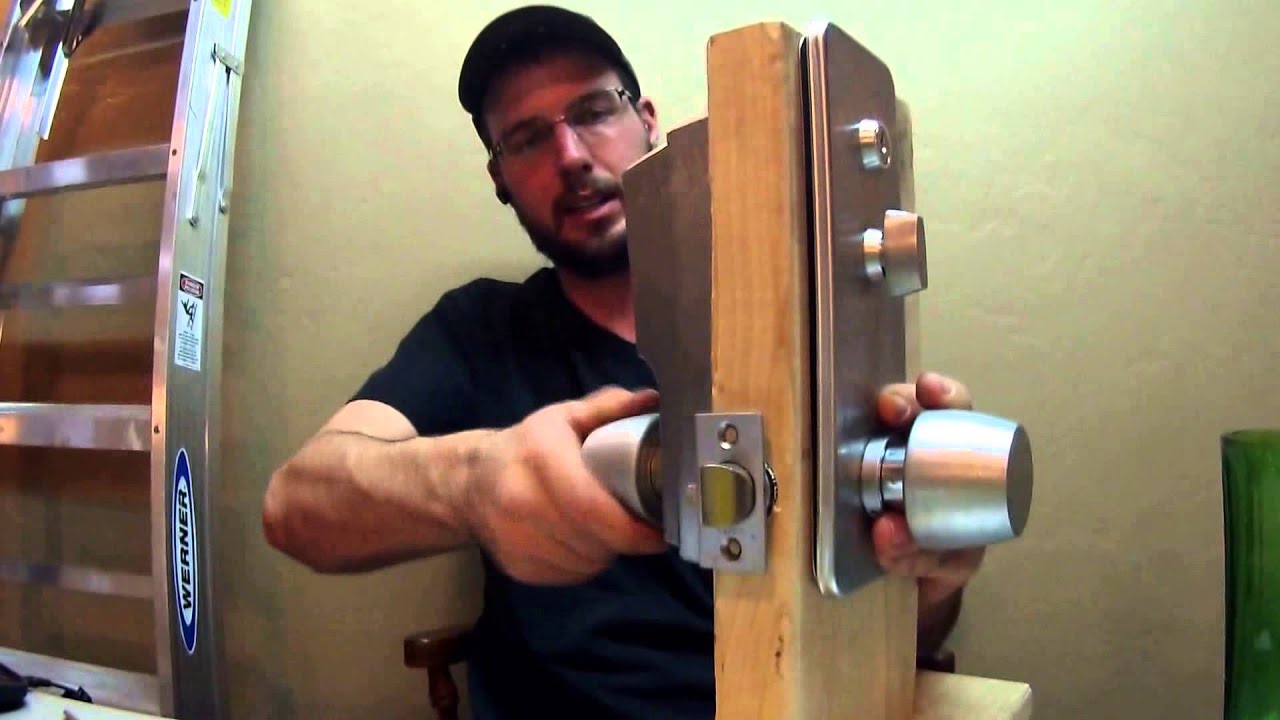 Install and Set Up Kaba Push button Lock