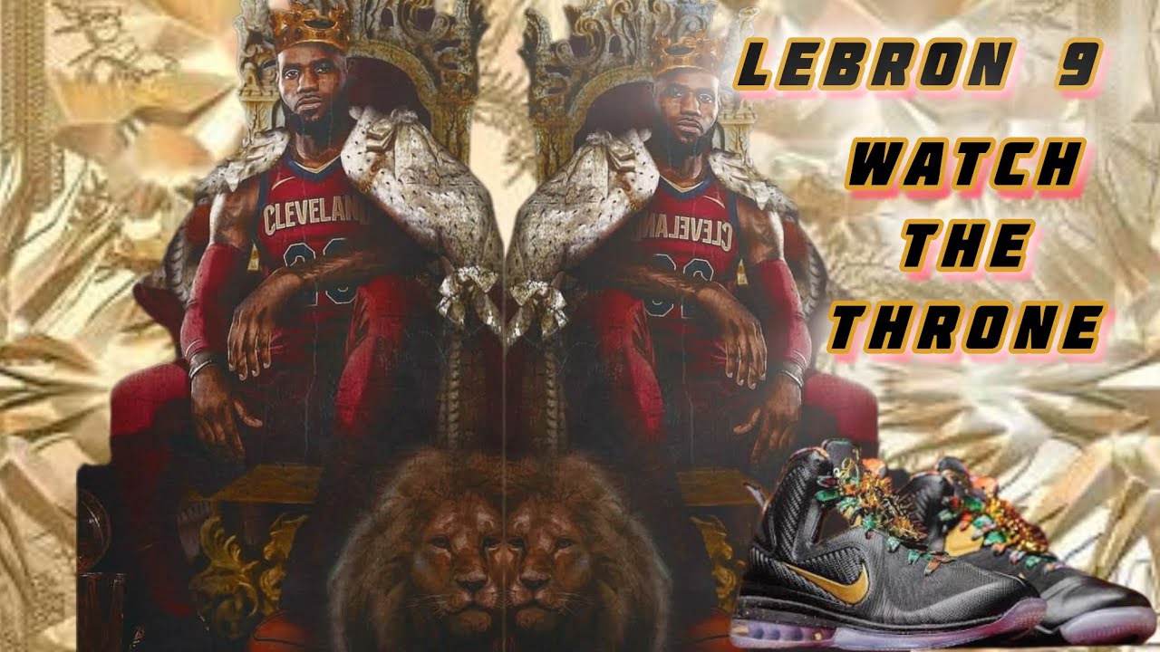 NBA 2K26 SHOE CREATOR LEBRON 9 WATCH THE THRONE 🔥🔥🔥