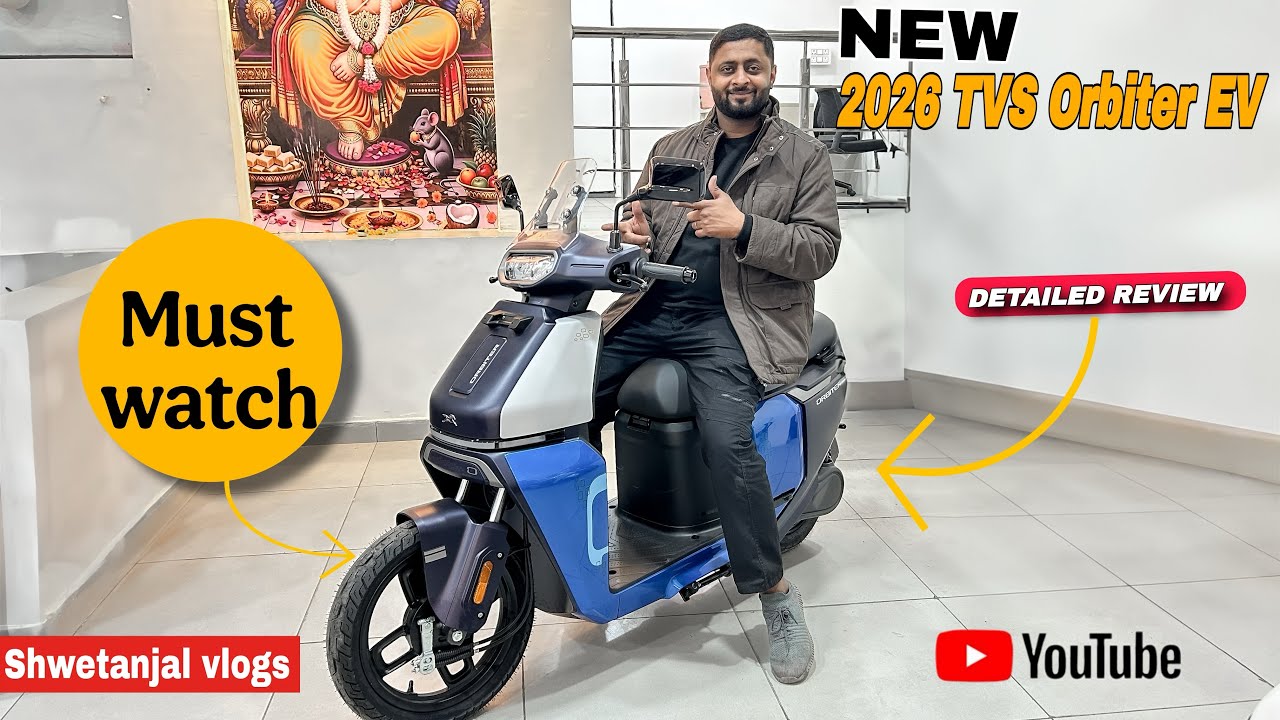 TVS Orbiter Electric Scooter Review | Price, Range & 3.5 kwh Battery Full Details Must watch 