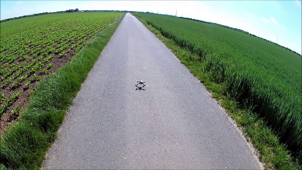 3D COPTER - WARPQUAD - INVERTED LANDING