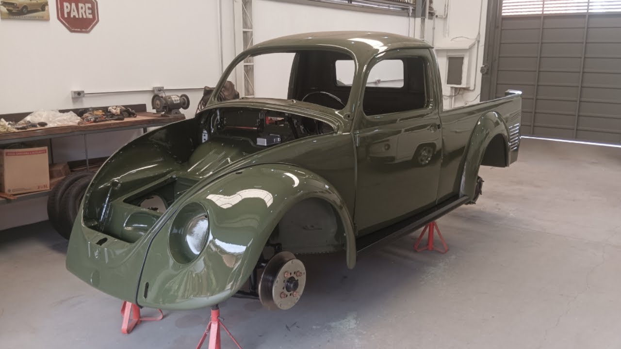 Fusca Pickup feito em casa (parte 82)
