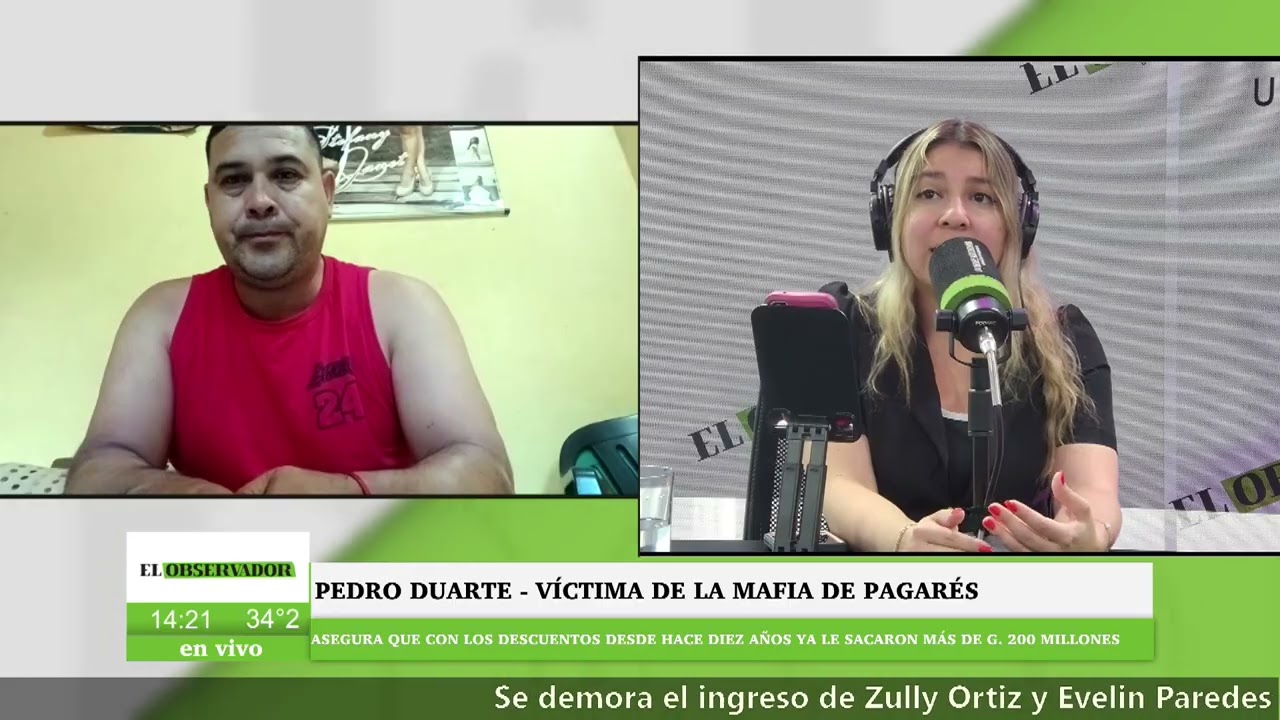 Pedro Duarte - Víctima de la mafia de pagarés relata su caso