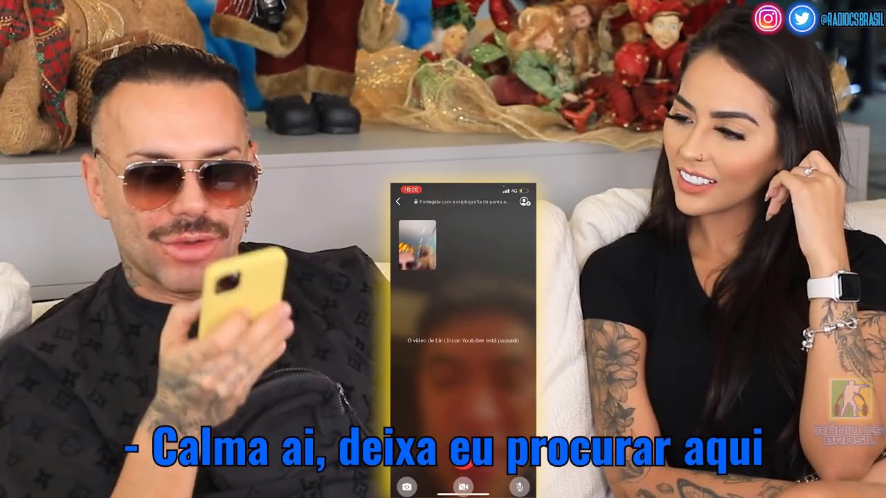 FNX apareceu na By Pamella com Matheus Mazzafera